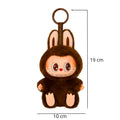 Chaveiro Labubu 2° Geração ( Marrom Forte )