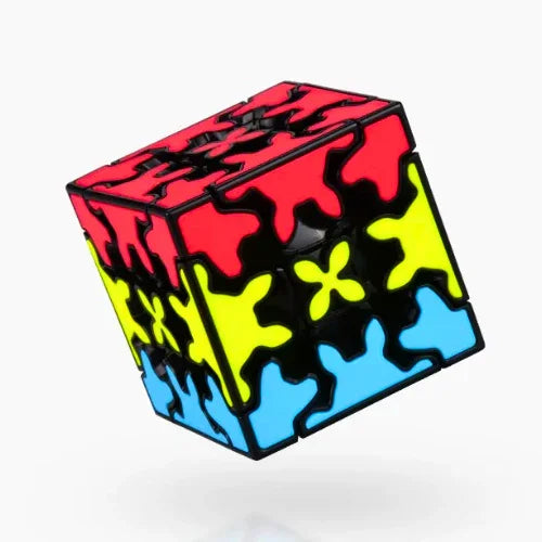 Cubo Mágico 3x3x3 Gear Cube de Engrenagem Profissional com Movimento Suave Antiestresse - Acessórios Games 89