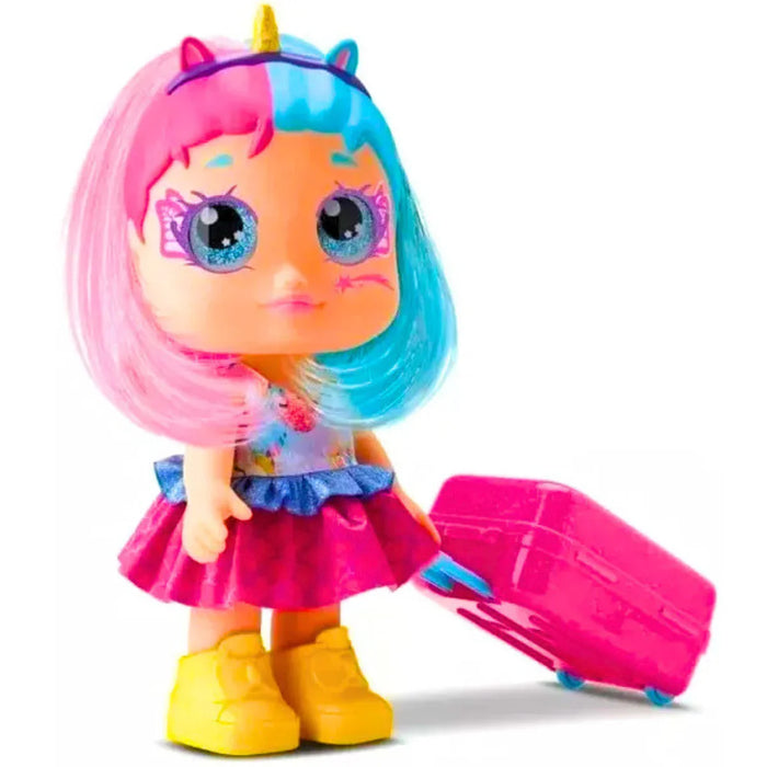 Boneca Diver Surprise Vamos Viajar com Mala e 3 Surpresas Acessórios Viagem Divertoys - Acessórios Games 89